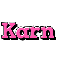 Karn girlish logo