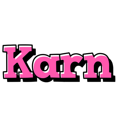 Karn girlish logo