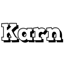 Karn snowing logo