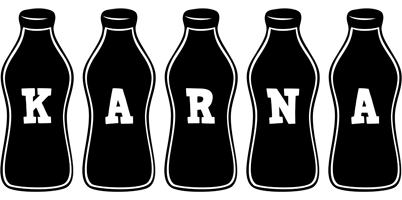 Karna bottle logo