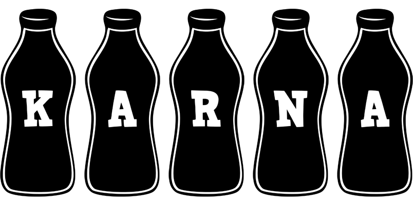 Karna bottle logo