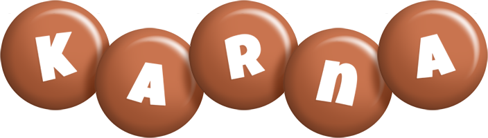 Karna candy-brown logo