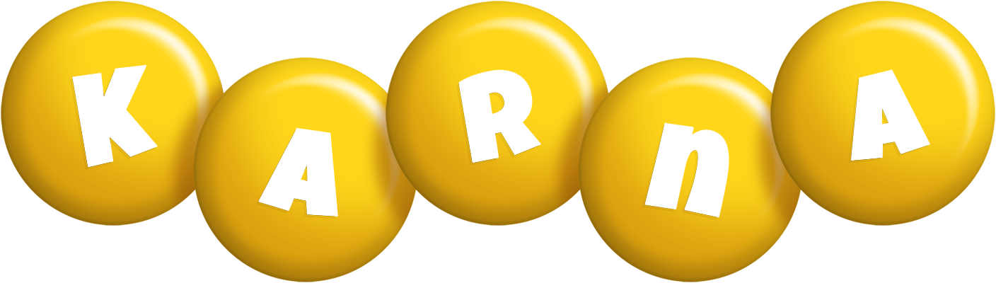 Karna candy-yellow logo