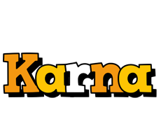 Karna cartoon logo