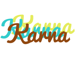 Karna cupcake logo