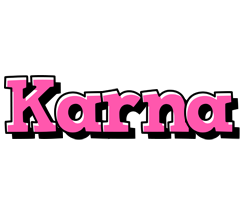 Karna girlish logo