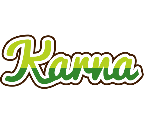 Karna golfing logo