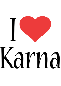 Karna i-love logo