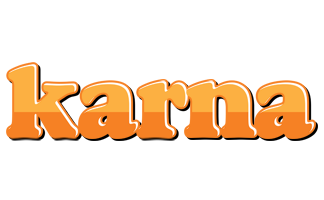 Karna orange logo