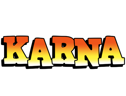 Karna sunset logo