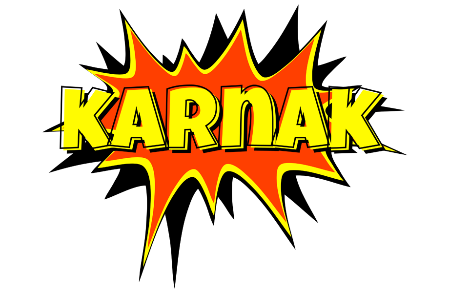 Karnak bazinga logo