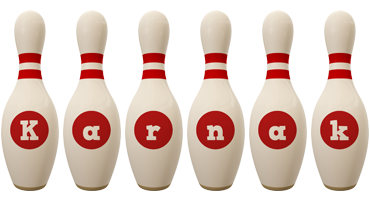 Karnak bowling-pin logo