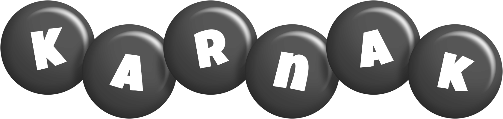 Karnak candy-black logo