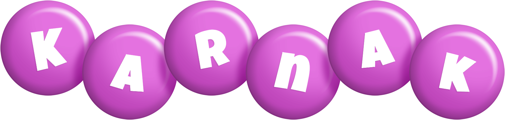 Karnak candy-purple logo