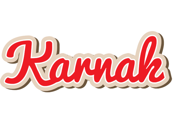 Karnak chocolate logo