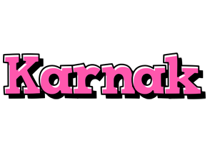 Karnak girlish logo