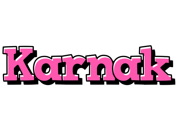 Karnak girlish logo
