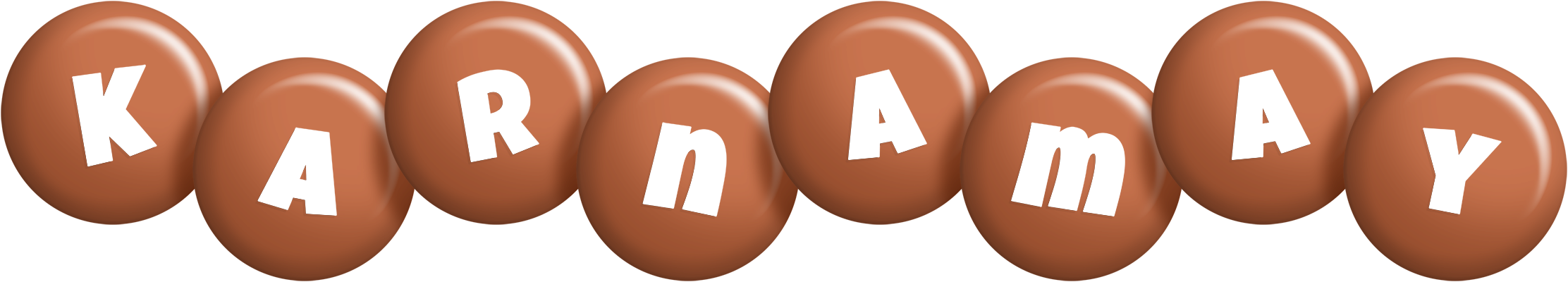 Karnamay candy-brown logo