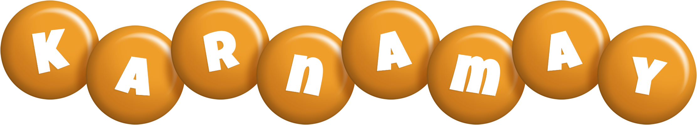 Karnamay candy-orange logo