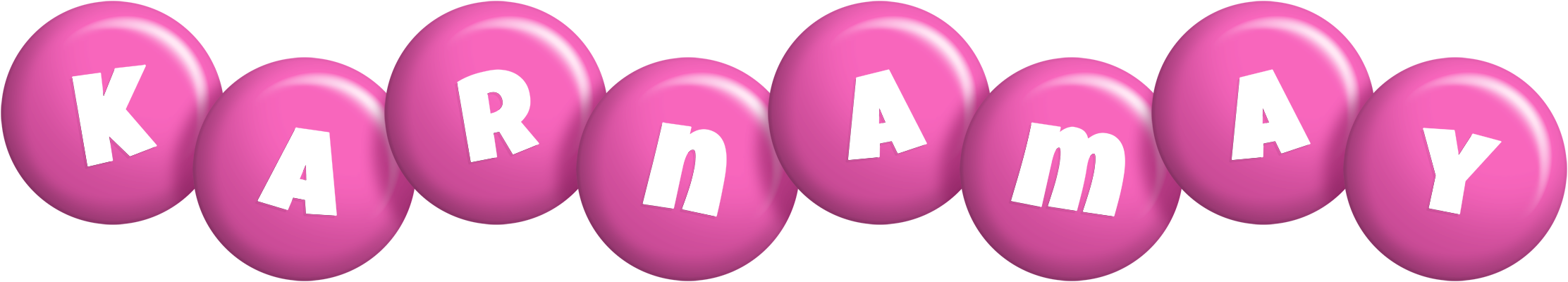 Karnamay candy-pink logo