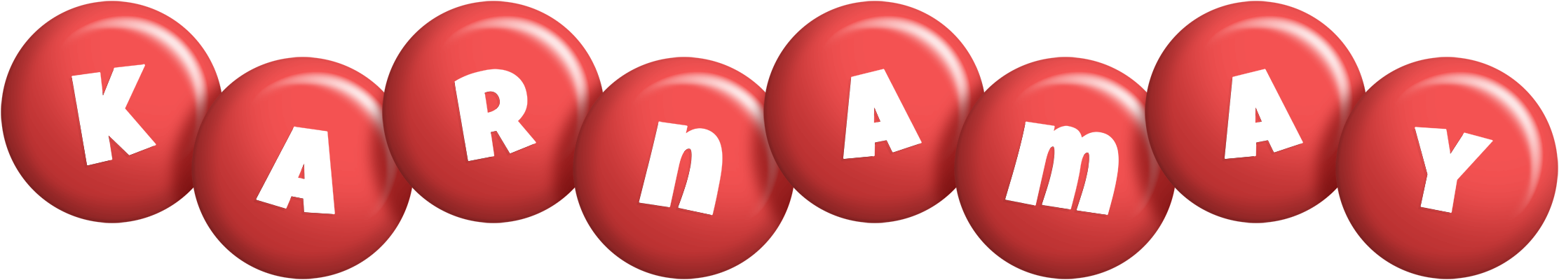 Karnamay candy-red logo