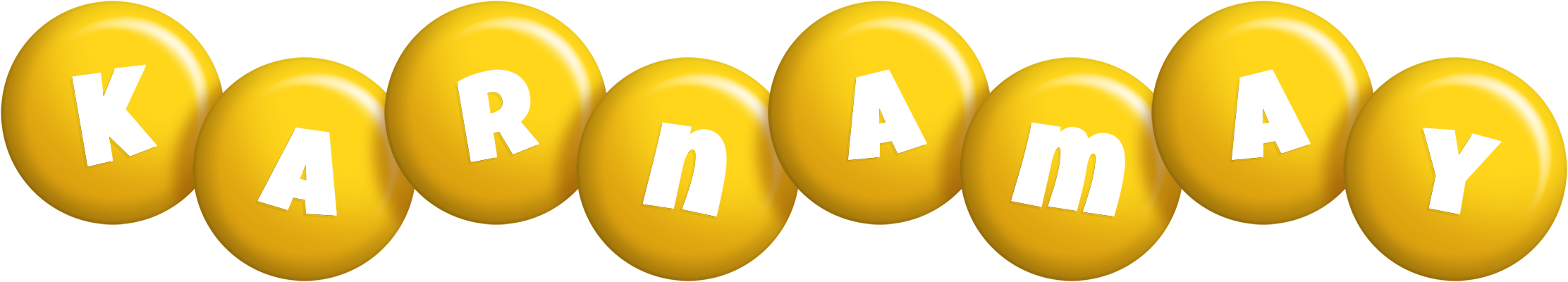Karnamay candy-yellow logo