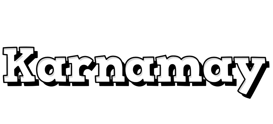 Karnamay snowing logo