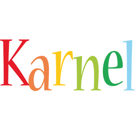 Karnel birthday logo