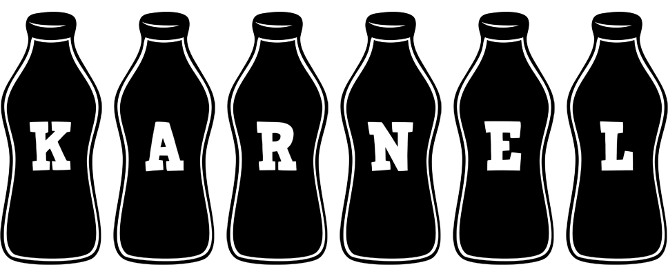 Karnel bottle logo