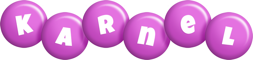 Karnel candy-purple logo
