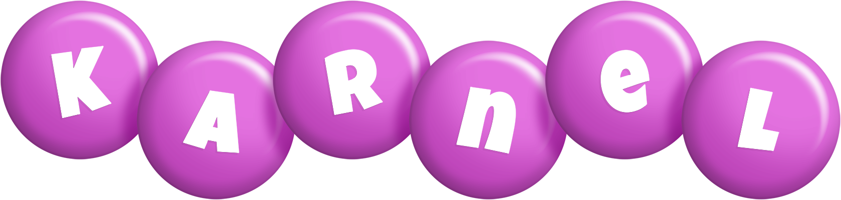 Karnel candy-purple logo
