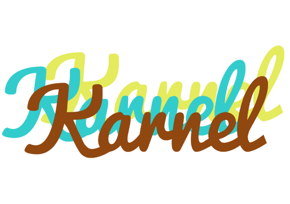 Karnel cupcake logo