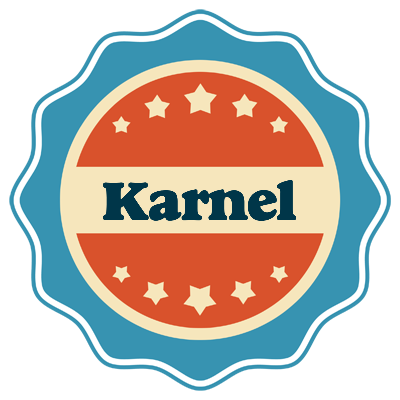 Karnel labels logo