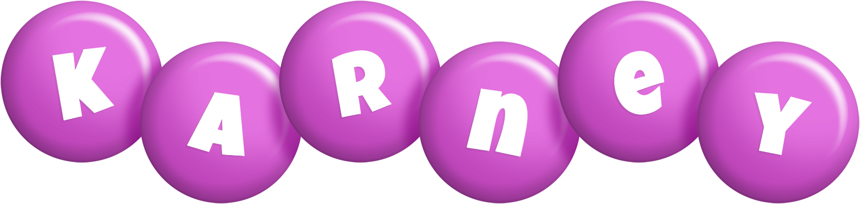 Karney candy-purple logo