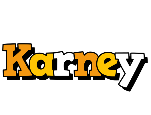 Karney cartoon logo