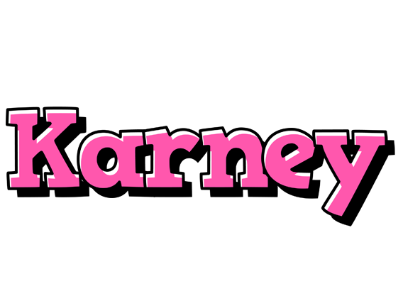 Karney girlish logo