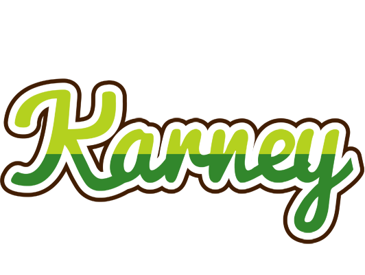 Karney golfing logo