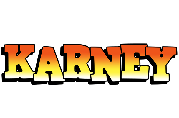 Karney sunset logo