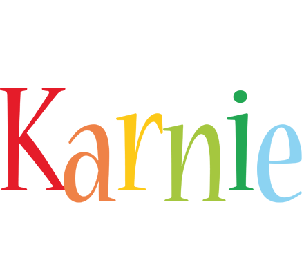 Karnie birthday logo