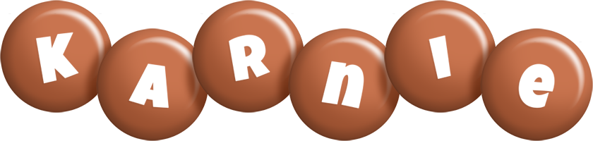 Karnie candy-brown logo