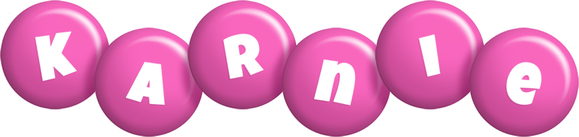 Karnie candy-pink logo