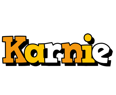 Karnie cartoon logo