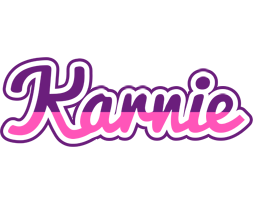 Karnie cheerful logo