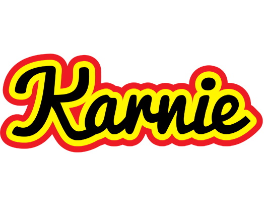 Karnie flaming logo