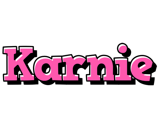 Karnie girlish logo