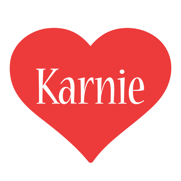Karnie love logo