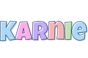 Karnie pastel logo