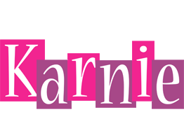 Karnie whine logo