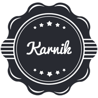Karnik badge logo