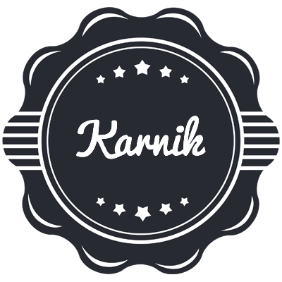 Karnik badge logo